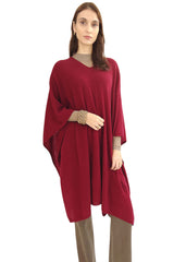 Cashmere poncho sweater SEMON Cashmere