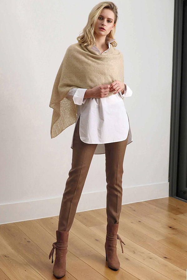 Cashmere Wraps and Ponchos - Multiway