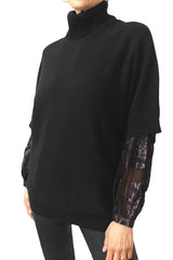 Roll Beck Batwing Cashmere Jumper - Black