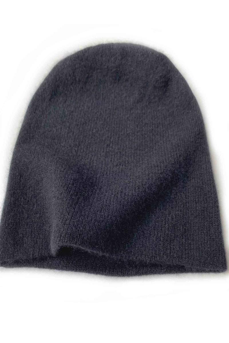 Cashmere beanie black