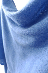 Blue cashmere shawl