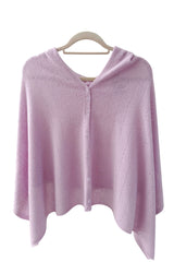 Cashmere shawl for wedding guest lilac