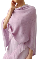 Cashmere wrap lilac