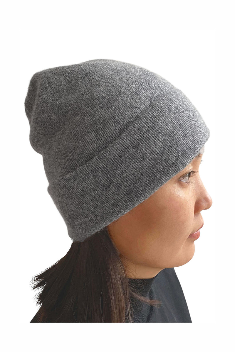 Grey cashmere hat UK