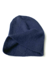 Plain cashmere beanie