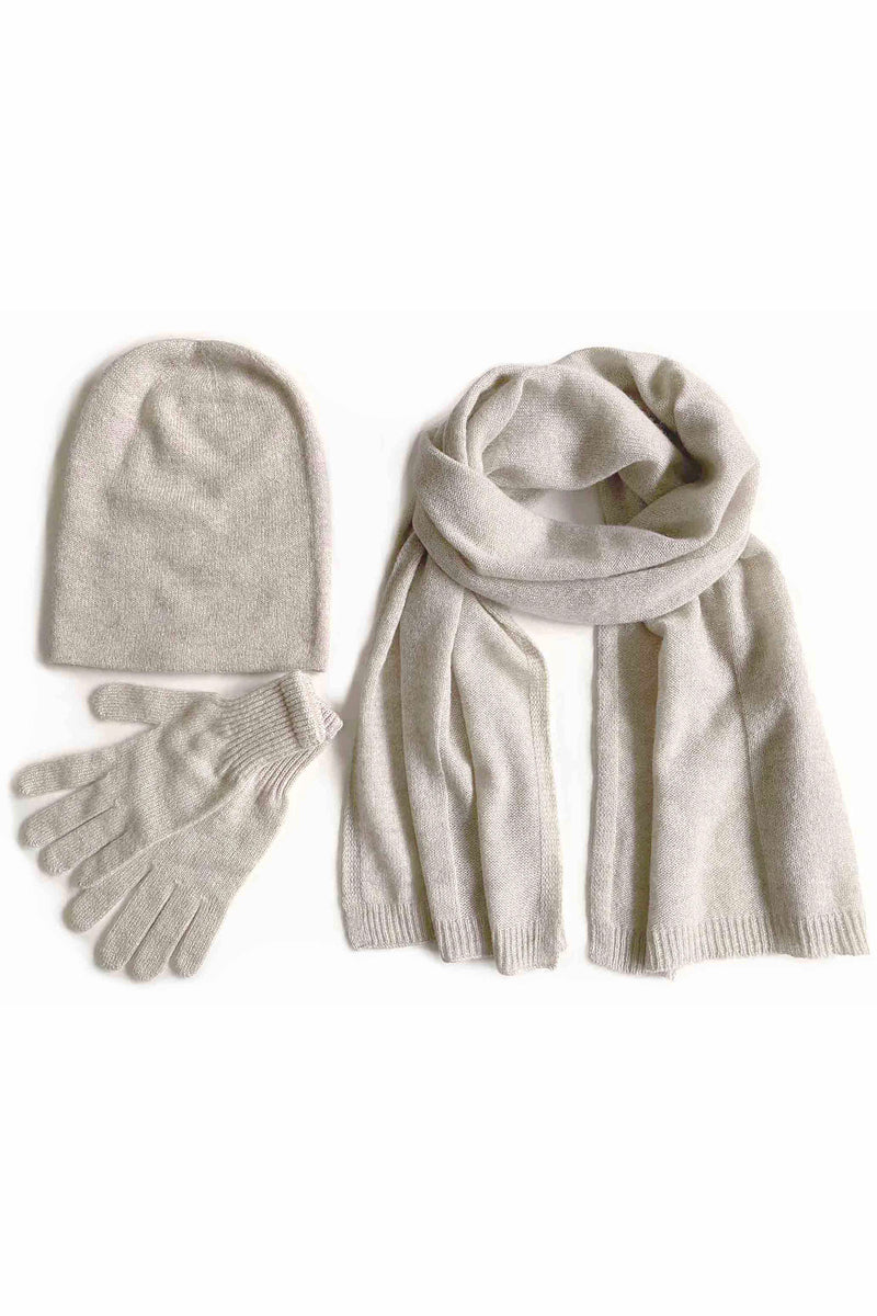 Cashmere hat set UK